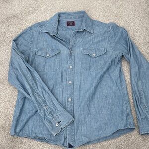 UNTUCKit Light Blue Denim Shirt